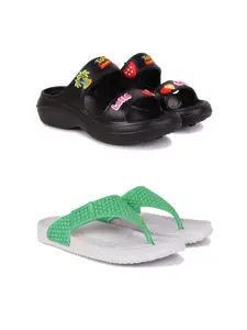 PENNEN Women Multicoloured Thong Flip-Flops