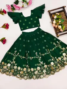 Shoryam Fashion Girls Silk Georgette Ready to Wear Lehenga Choli