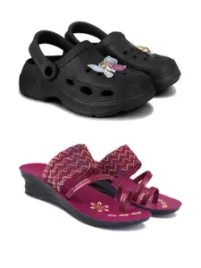 PENNEN Women Multicoloured Thong Flip-Flops