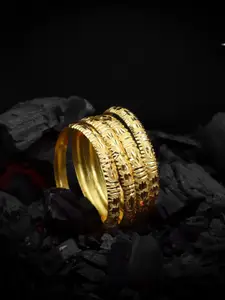 JILL FASHION  Set Of 4 Gold-PlatedBangles