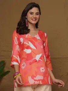 Anouk Rustic Women Floral Printed Kurti