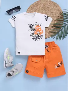 Toonyport Boys Printed T-shirt with Shorts