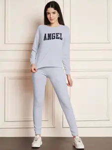 DTR FASHION Printed T-Shirt With Joggers Co-Ords