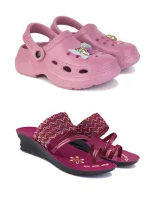 PENNEN Women Multicoloured Thong Flip-Flops