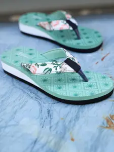 Style Height Men Green Flip Flops