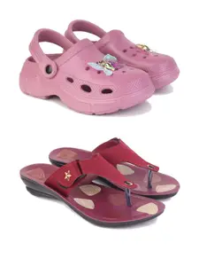 PENNEN Women Multicoloured Thong Flip-Flops