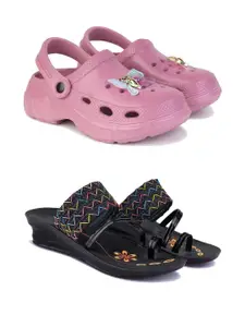 PENNEN Women Multicoloured Thong Flip-Flops