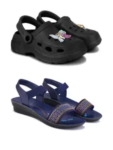 PENNEN Women Multicoloured Thong Flip-Flops