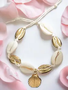 DressBerry Sea Shell Beaded Anklet