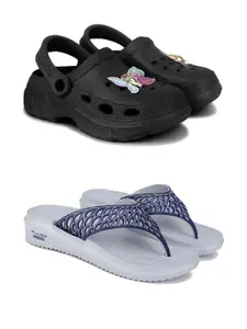 PENNEN Women Multicoloured Thong Flip-Flops