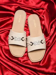 CORSICA Women Embellished Open Toe Flats