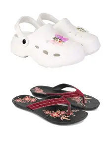 PENNEN Women Multicoloured Thong Flip-Flops