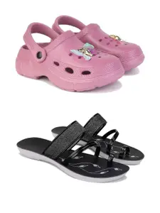 PENNEN Women Multicoloured Thong Flip-Flops