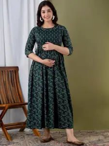 FASHION CLOUD Women Printed A-Line Kurti