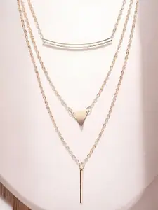 DressBerry Gold-Plated Layered Necklace