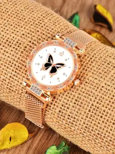 SZN Women Embellished Analogue Watch