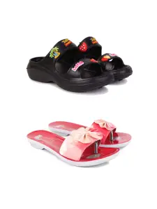 PENNEN Women Multicoloured Thong Flip-Flops