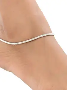 WomenSky Pack of 2 Copper Anklet