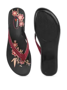 PENNEN Women Multicoloured Thong Flip-Flops
