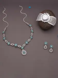 Anouk Gold-Plated Bracelet & Necklace Set