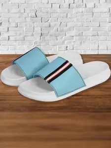 Style Height Men Blue Flip Flops