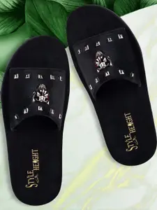 Style Height Men Black Flip Flops