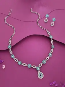 Anouk Gold-Plated Earring & Necklace Set