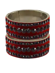 Vidhya Kangan Women Red Brass Bangle