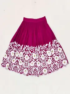 Shoryam Fashion Girls Silk Georgette Ready to Wear Lehenga Choli