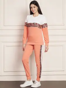 DTR FASHION Printed T-Shirt With Joggers Co-Ords