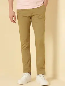 Allen Solly Men Slim Fit Mid-Rise Cotton Regular Trousers