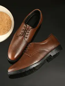 Mactree Men Leather Formal Derbys