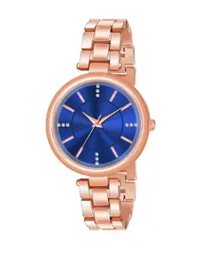 SZN Women's Stainless-Steel Straps Analogue Watch