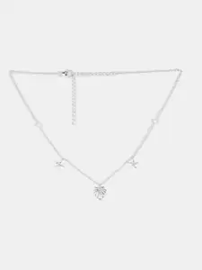 SHAYA 925 Sterling Silver Pearls Beaded Necklace