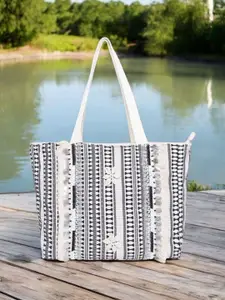 ASTRID Women Textured Structured Tote Handbags