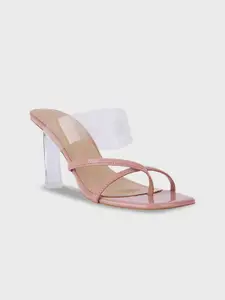 20Dresses Women Strappy Block Heels Mules