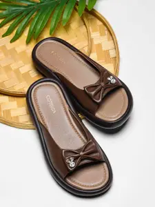 CORSICA Women Open Toe Heels with Bows