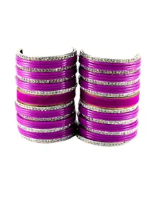 Vidhya Kangan Pink Bangle Set