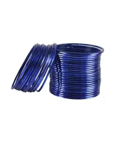 Vidhya Kangan Blue Bangle Set