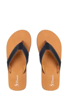 Style Height Men Tan Flip Flops