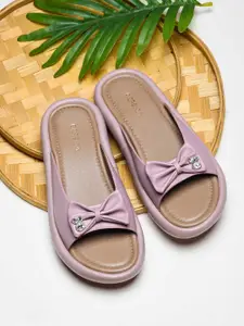 CORSICA Women Open Toe Flats with Bows