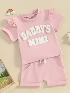 INCLUD Girls T-shirt with Shorts