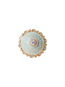 FASHION EMPIRE EMPIRE Stone Studded Adjustable Ring