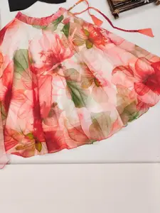 Shoryam Fashion Girls Silk Georgette Ready to Wear Lehenga Choli