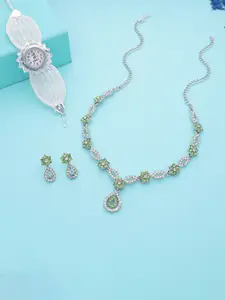 Anouk Gold-Plated Bracelet & Necklace Set