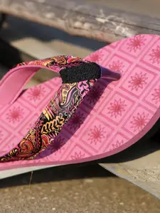Style Height Men Pink Flip Flops