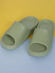 Style Height Men Green Flip Flops