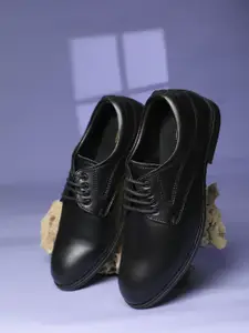 Liberty Majestic Men PU Round Toe Derby Formal Shoes