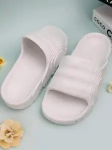 Style Height Men White Flip Flops