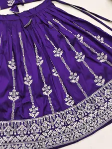 Shoryam Fashion Girls Art Silk Ready to Wear Lehenga Choli
